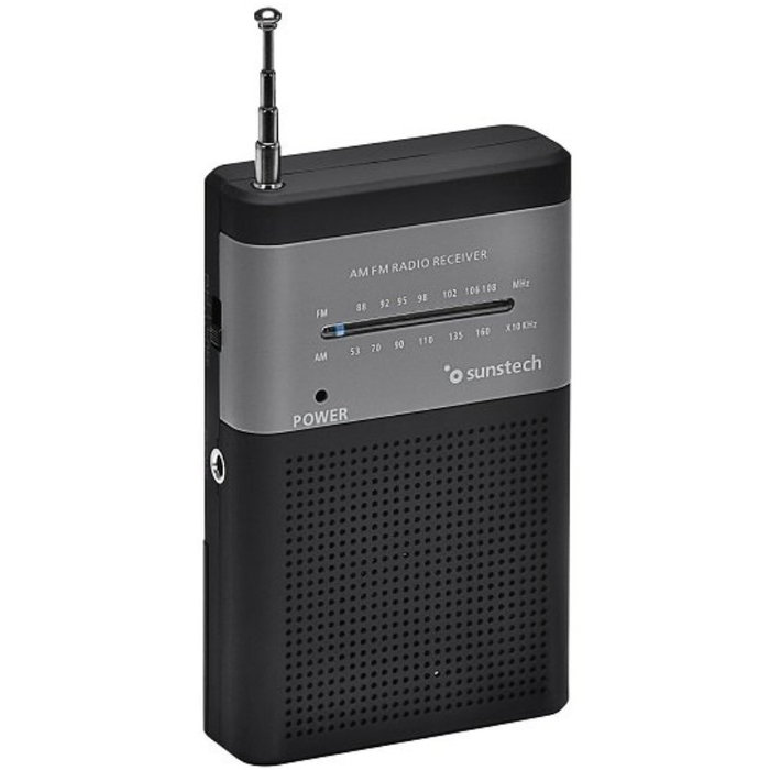 Sunstech RPS42BLISBK Radio portátil negra